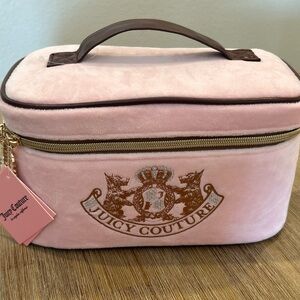 Juicy Couture Pink Makeup Travel Bag